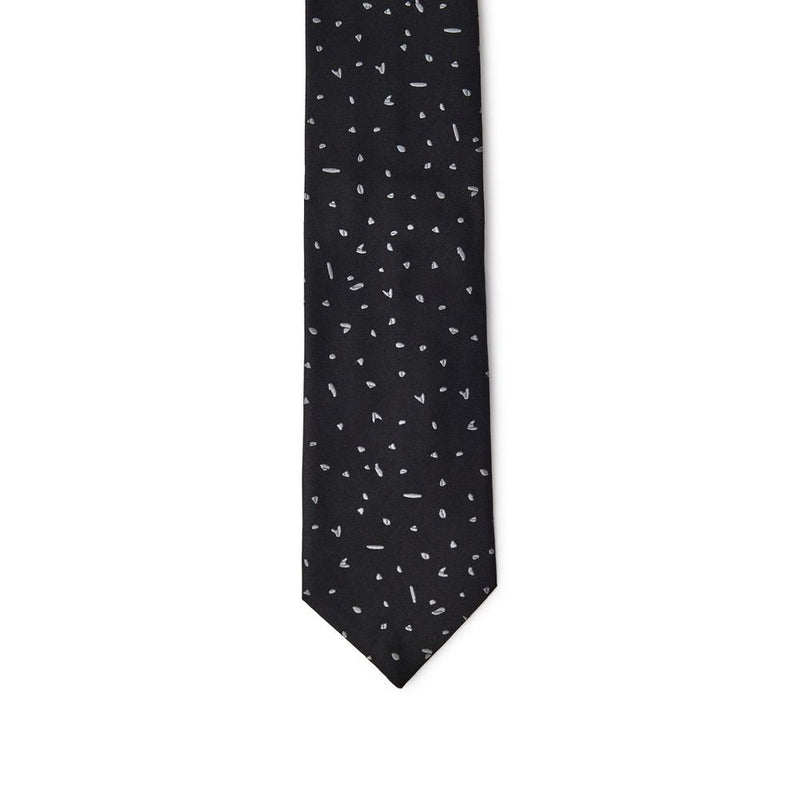 Black Silk Ties & Bowty Jil Sander