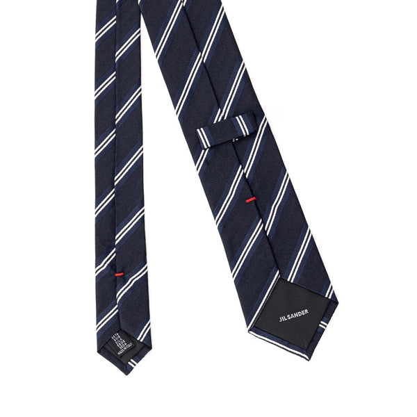 Gray Silk Ties & Bowty Jil Sander