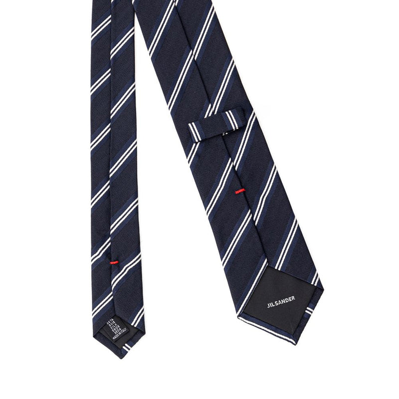 Gray Silk Ties & Bowty Jil Sander