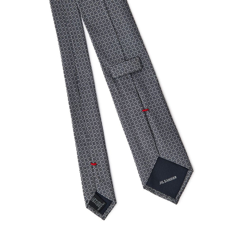 Gray Silk Ties & Bowty Jil Sander