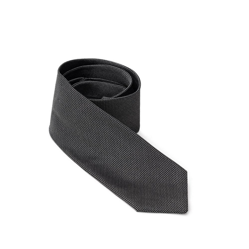 Gray Silk Ties & Bowty Jil Sander