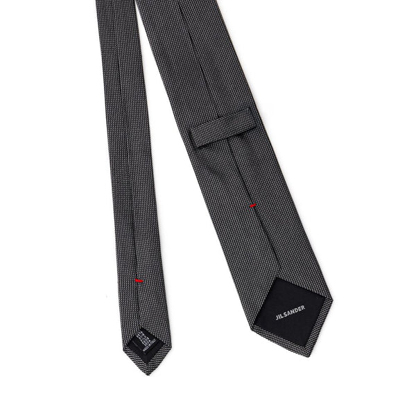 Gray Silk Ties & Bowty Jil Sander