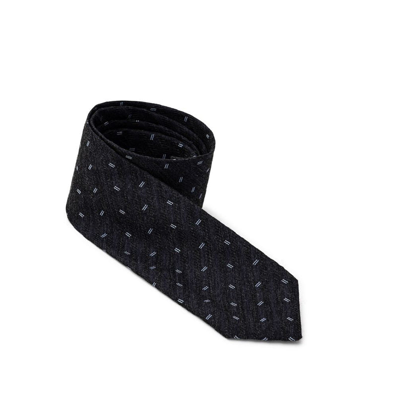 Gray Silk Ties & Bowty Jil Sander