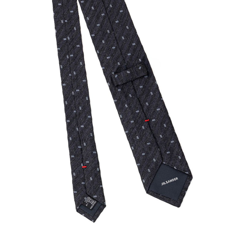 Gray Silk Ties & Bowty Jil Sander