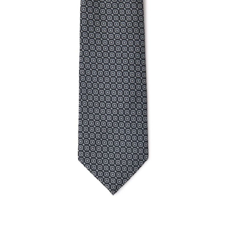 Gray Silk Ties & Bowty Jil Sander