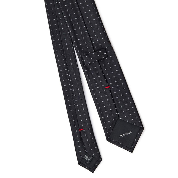 Black Silk Ties & Bowty Jil Sander