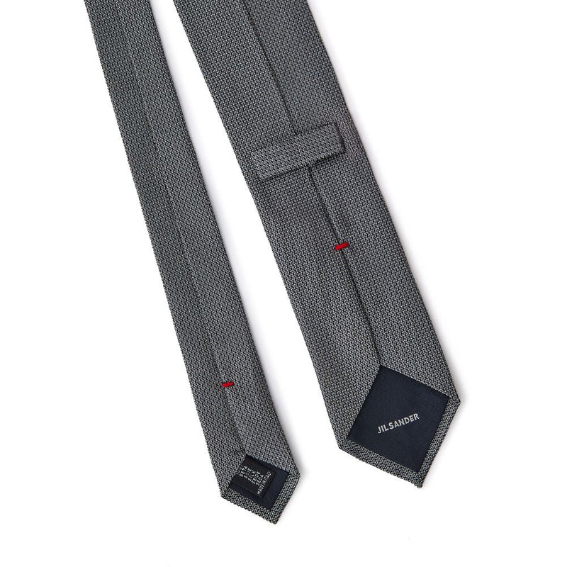 Gray Silk Ties & Bowty Jil Sander