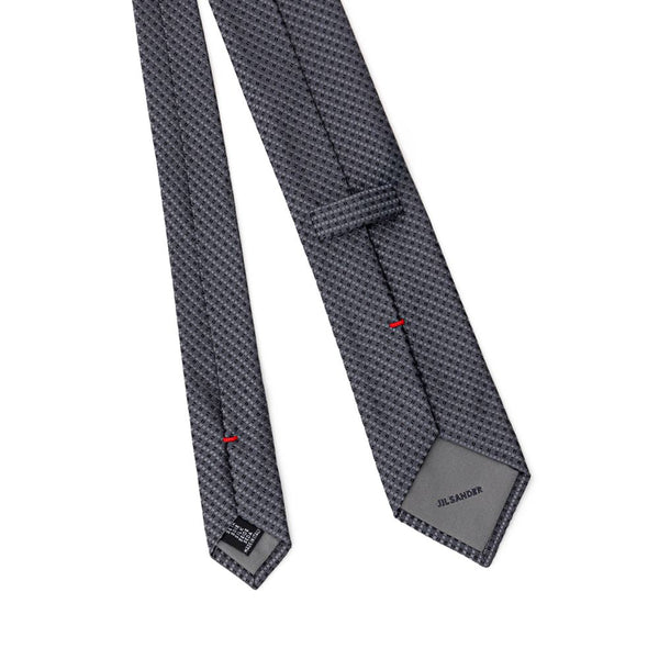 Gray Silk Ties & Bowty Jil Sander