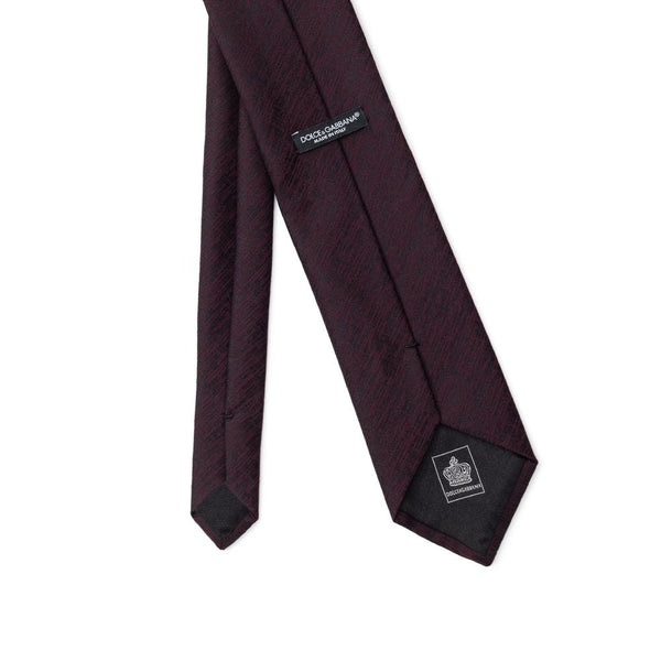 Purple Wool Ties & Bowty Dolce & Gabbana