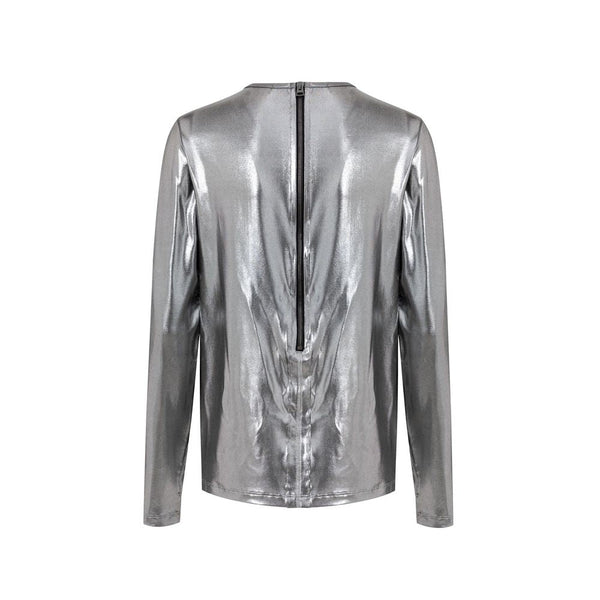 Gray Viscose Long Sleeve Tom Ford