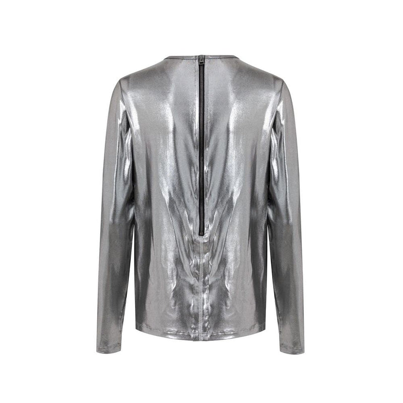 Gray Viscose Long Sleeve Tom Ford