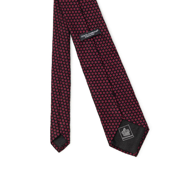 Purple Wool Ties & Bowty Dolce & Gabbana