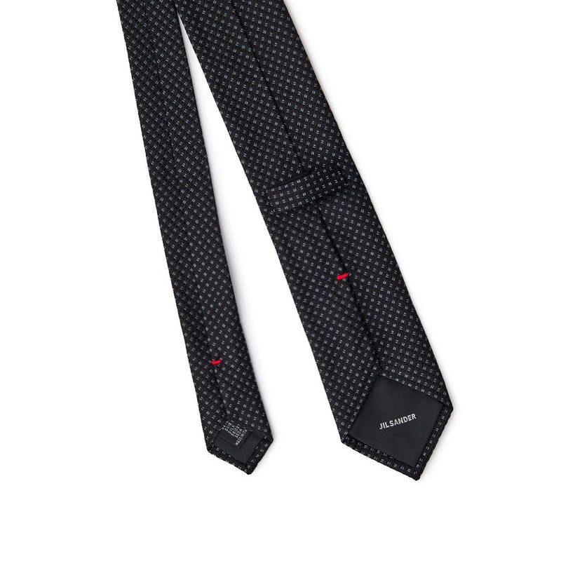 Black Silk Ties & Bowty Jil Sander