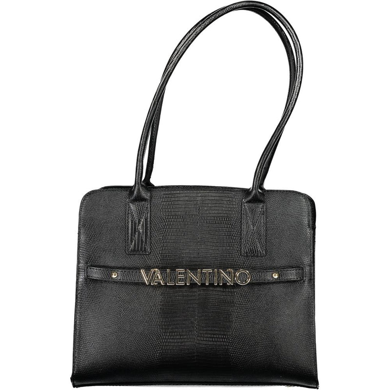 Black Polyethylene Handbag Mario Valentino