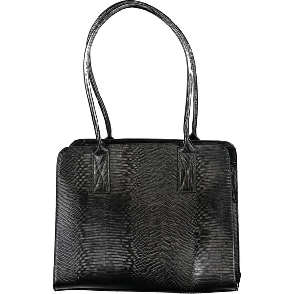 Black Polyethylene Handbag Mario Valentino