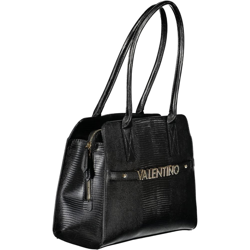 Black Polyethylene Handbag Mario Valentino