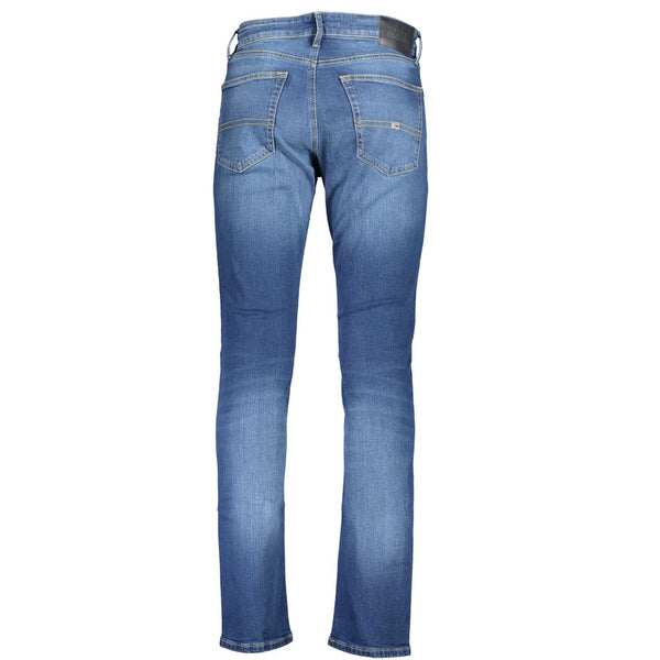 Blue Cotton Men Jeans Tommy Hilfiger
