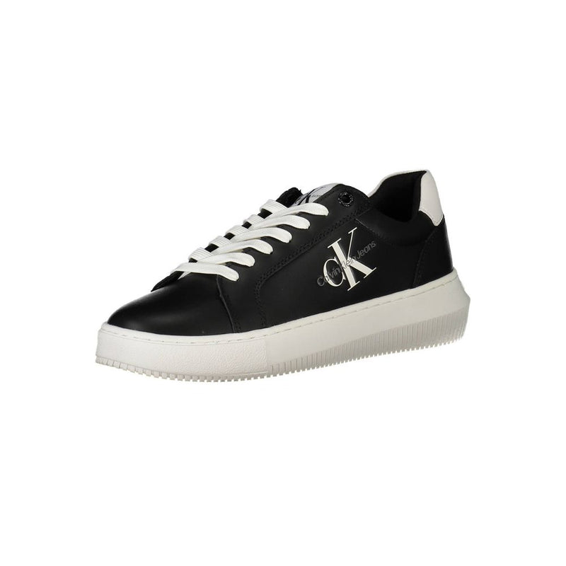 Black Polyester Women Sneaker Calvin Klein