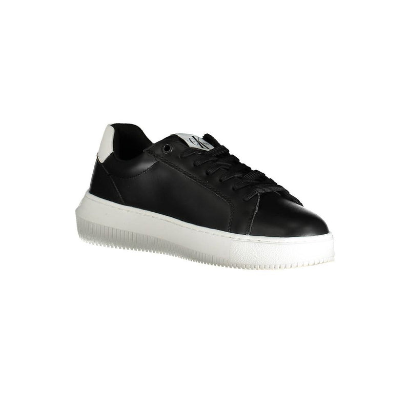 Black Polyester Women Sneaker Calvin Klein