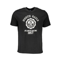 Black Cotton T-Shirt North Sails