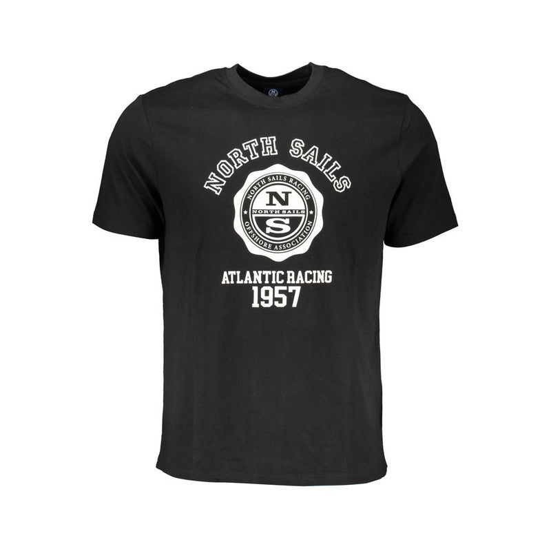 Black Cotton T-Shirt North Sails