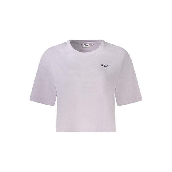 Pink Cotton Tops & T-Shirt Fila