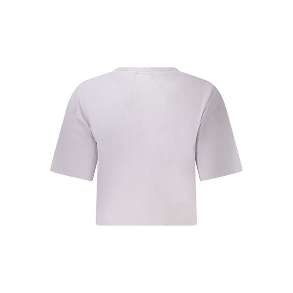 Pink Cotton Tops & T-Shirt Fila
