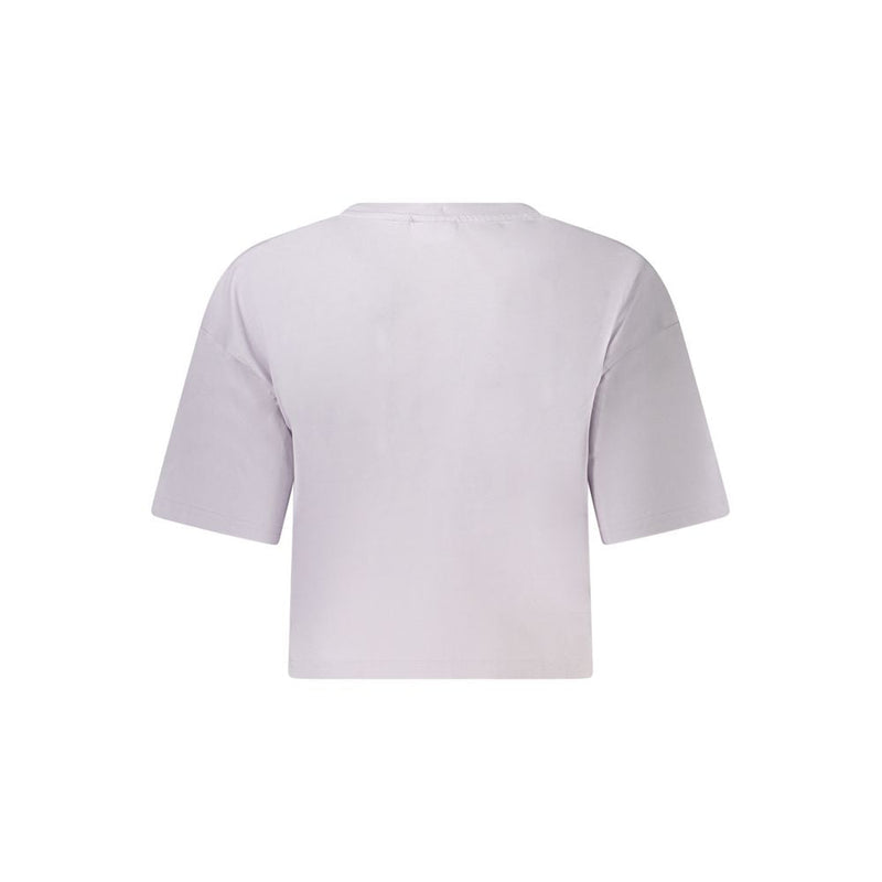 Pink Cotton Tops & T-Shirt Fila