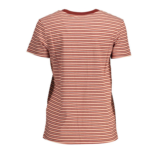 Red Cotton Women T-Shirt Levi's