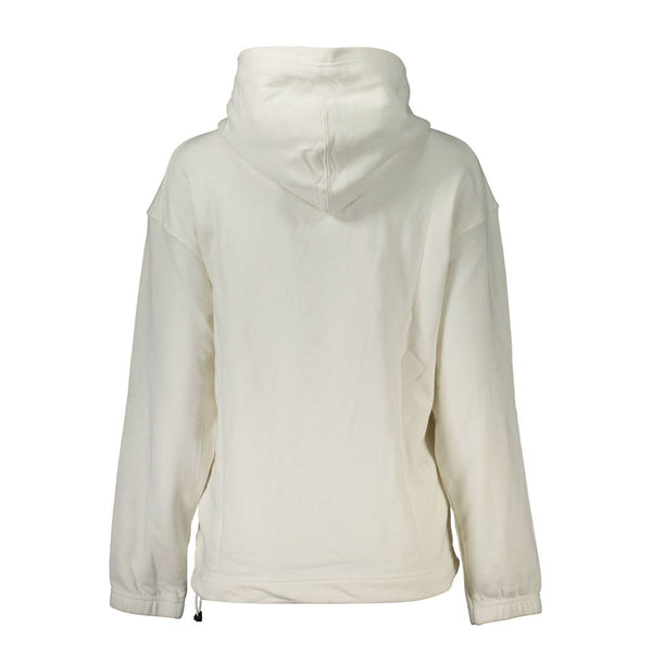 White Cotton Womens Sweater Calvin Klein