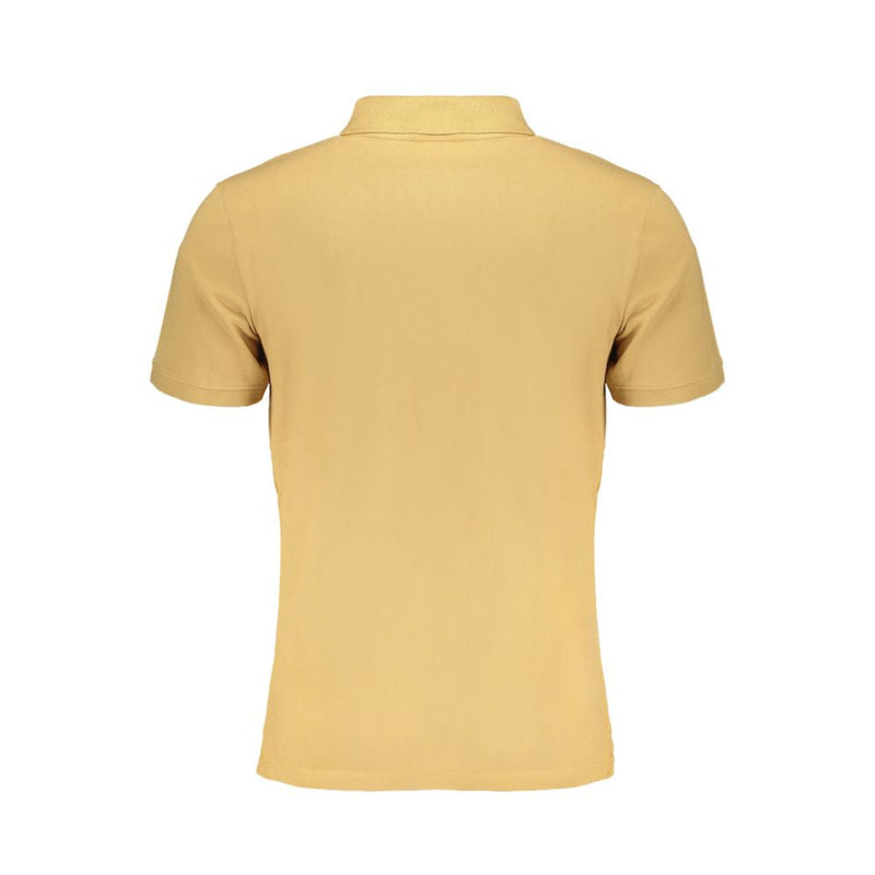 Beige Cotton Polo Shirt Timberland