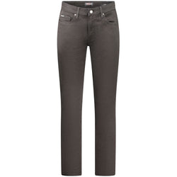 Black Cotton Men Slim Jean Guess Jeans
