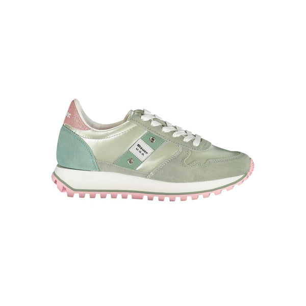 Green Polyester Women Sneaker Blauer