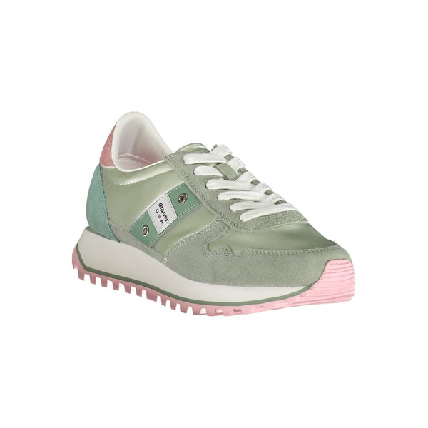 Green Polyester Women Sneaker Blauer