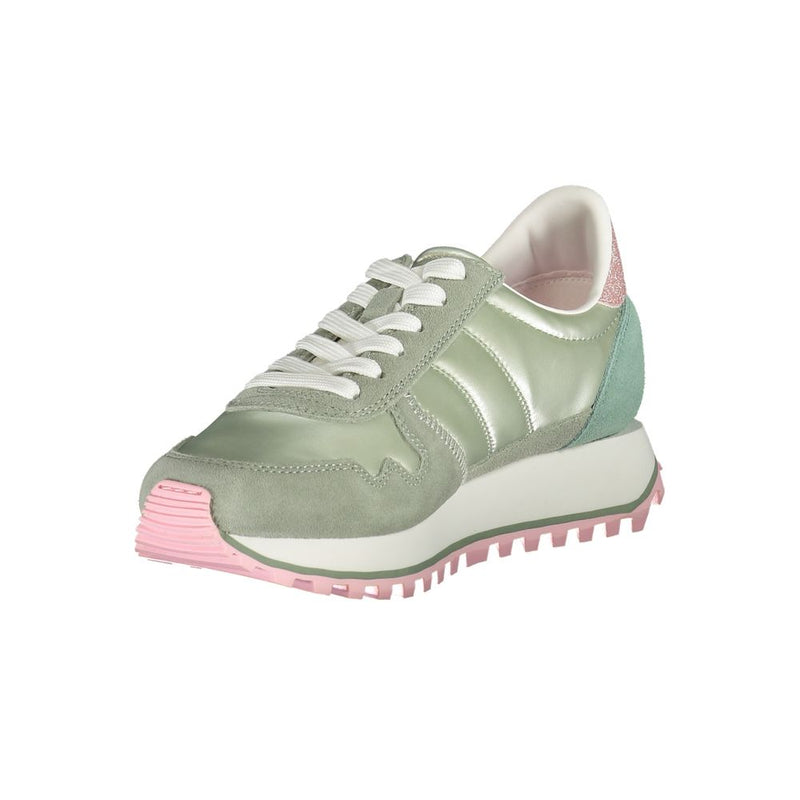 Green Polyester Women Sneaker Blauer
