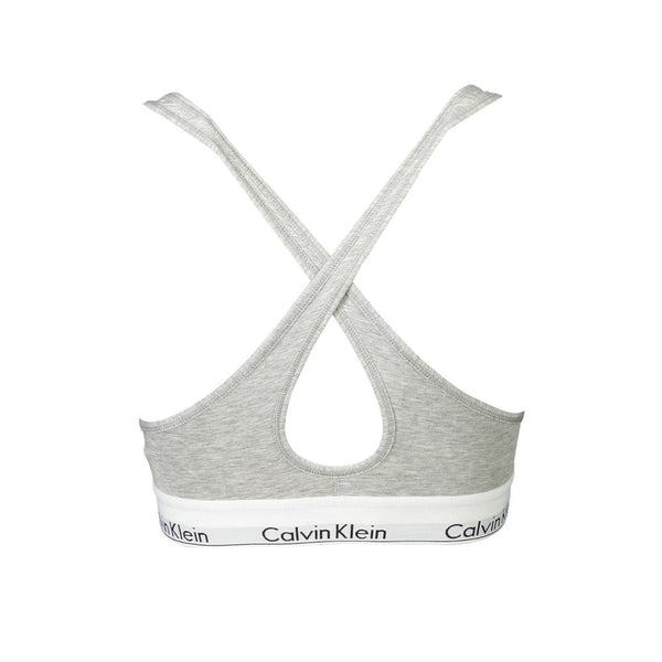 Brown Cotton Women Bralette Calvin Klein