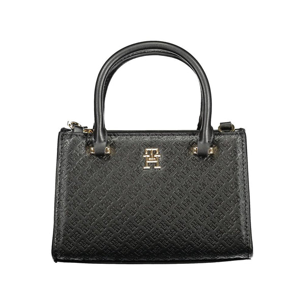 Black Polyethylene Women Handbag Tommy Hilfiger