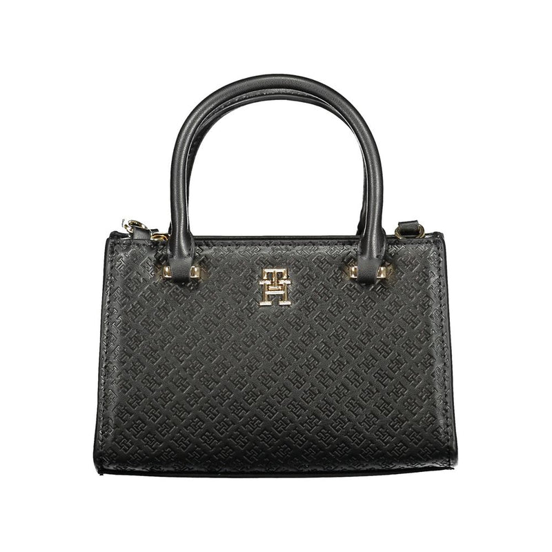 Black Polyethylene Women Handbag Tommy Hilfiger