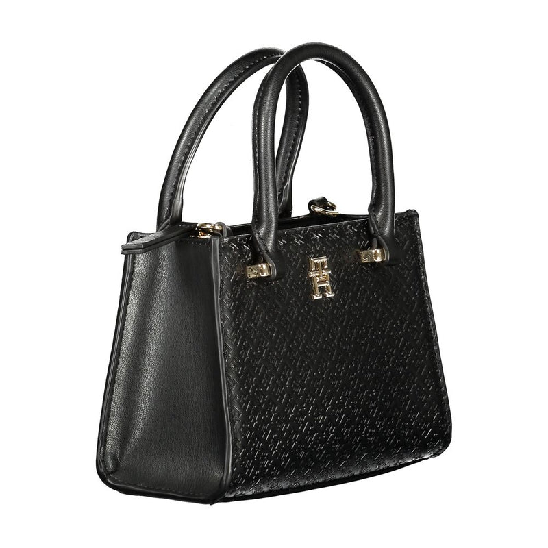 Black Polyethylene Women Handbag Tommy Hilfiger