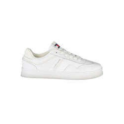 White Polyethylene Women Sneaker Tommy Hilfiger