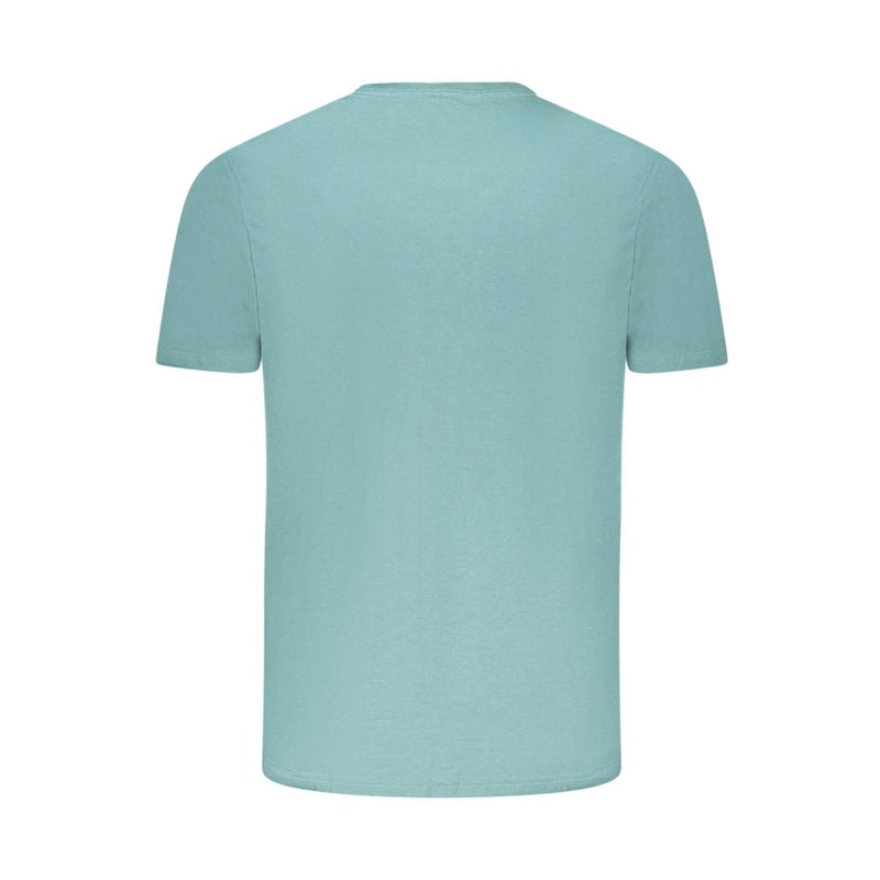 Green Cotton Men T-Shirt Lee