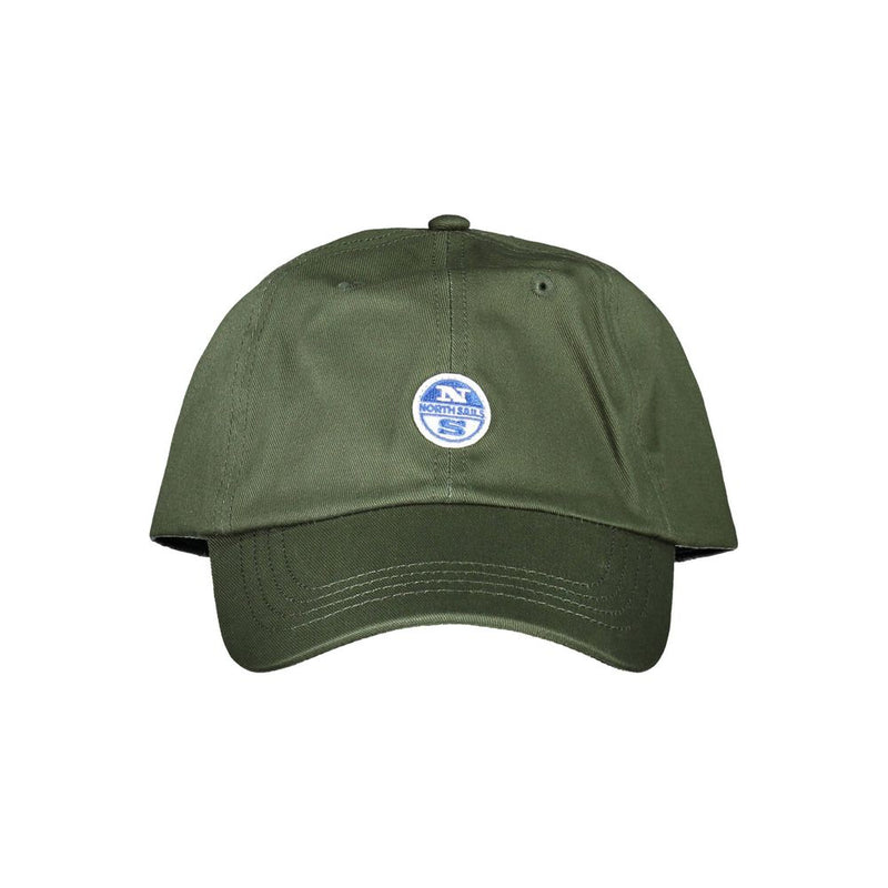 Green Cotton Men Cap North Sails