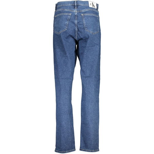 Blue Cotton Jeans & Pant Calvin Klein