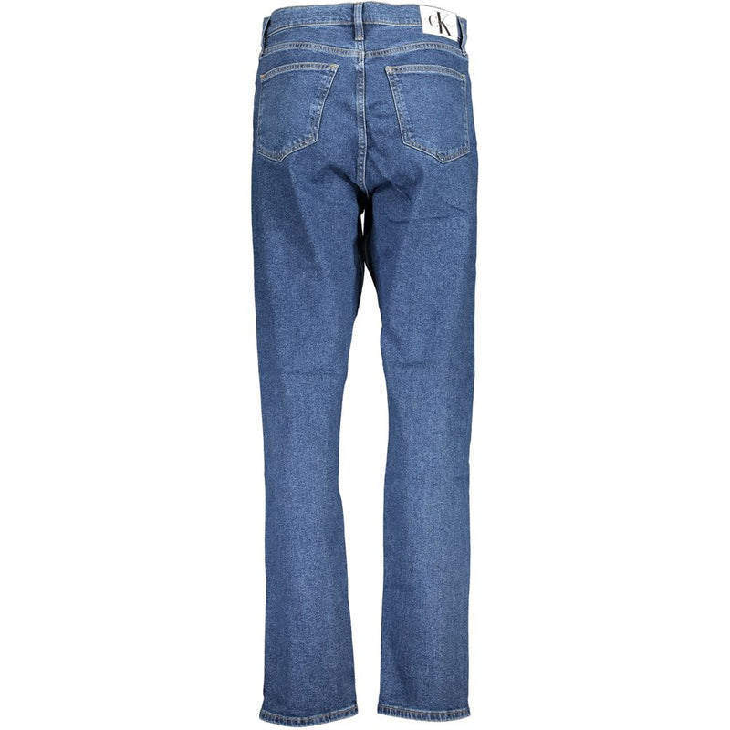 Blue Cotton Jeans & Pant Calvin Klein