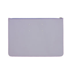 Purple Calfskin Clutch Bag Maison Margiela