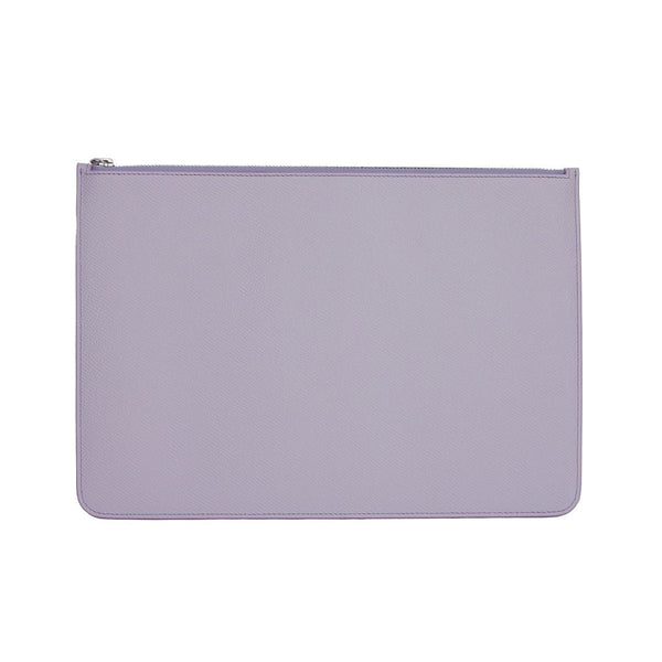 Purple Calfskin Clutch Bag Maison Margiela