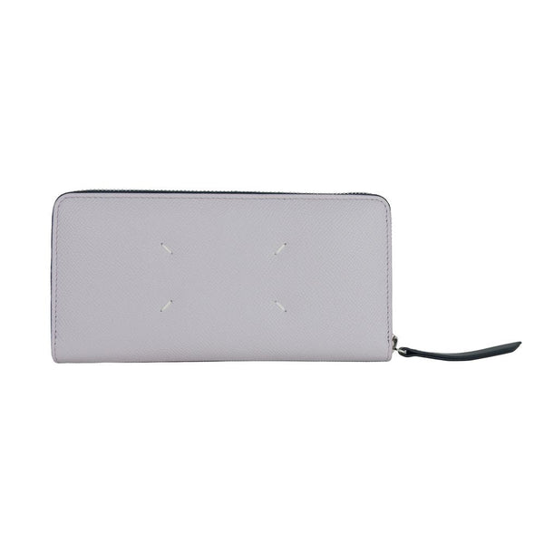 Purple Calfskin Wallet Maison Margiela