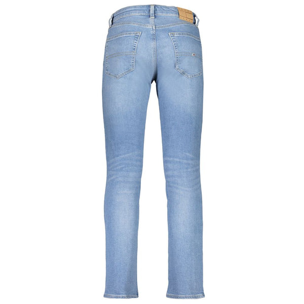 Light Blue Cotton Men Jeans Tommy Hilfiger