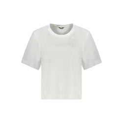White Cotton Women Top K-WAY