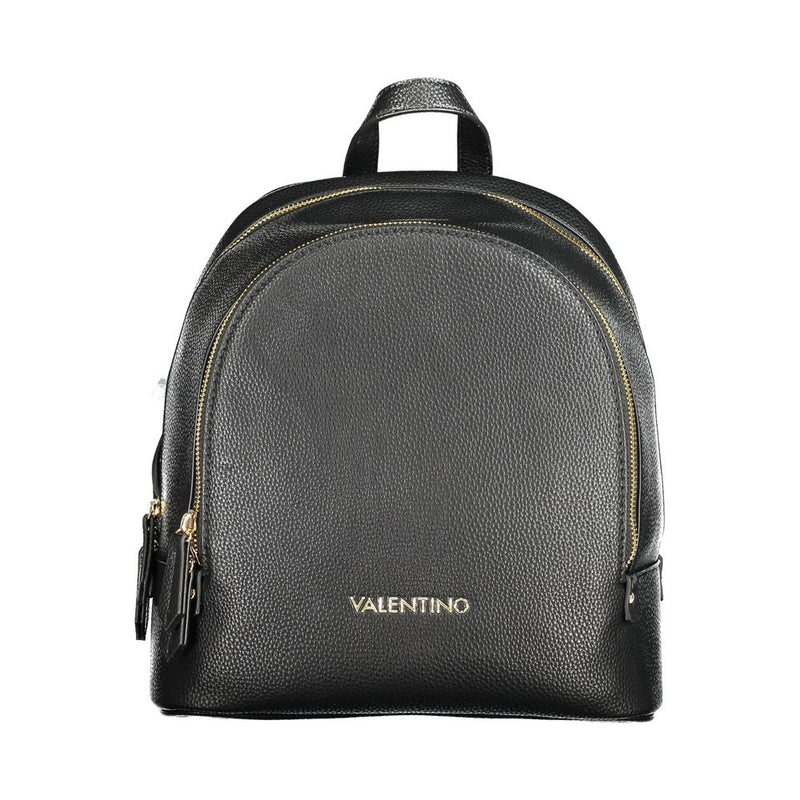 Black Polyethylene Backpack Mario Valentino